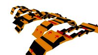 Stunt Car Tracks Low Poly