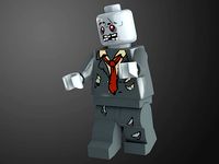 Zombie Lego Character Game Ready PBR