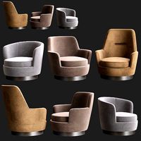 Jacques By Minotti 3d model