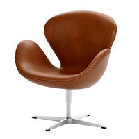 SWAN Chair Arne Jacobsen Fritz Hansen Brown