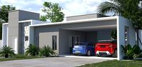 3D render of a residence