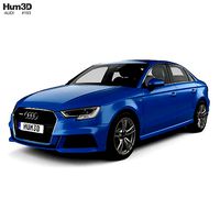 Audi A3 S-line sedan with HQ interior 2016
