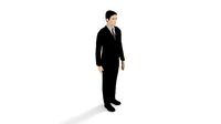Low Poly Buisness Man