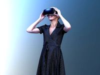 Ina 10020 - Standing Casual VR Girl
