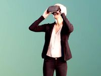 Ina 10022 - Standing Business VR Girl