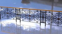 Vintage Forged Fence - Pattern