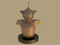 Boogy Man Funny Bunny Statue