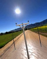 Wooden Electricity Pole  - Object 013