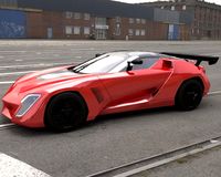 Bertone Mantide 3D Model