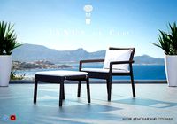 NICHE Lounge and Ottoman from Janus et Cie