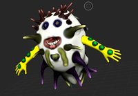 Aquaghost sea creature