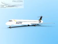 Falcon3D MD 80 Insel Air 3D Model