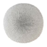 White round carpet fur 2