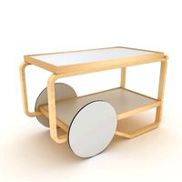 Tea Trolley 901 by Alvar Aalto