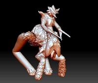 Rare Avian Centaur Jouster