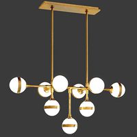 Peggy Guggen Chandelier Large Brass