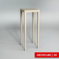 Console Table 3D Model