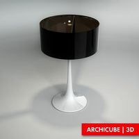 Table Lamp 3D Model