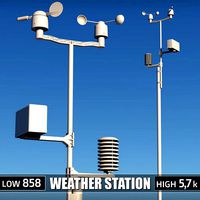 Weather meteo station device
