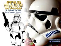 Full Scale Stormtrooper Helmet (wearable) by Geoffro