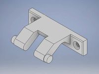 Corsair K70 Wrist Rest Clip Replacement by JimbalNy