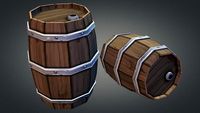 Barrel 3D Model