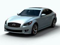 Infiniti M56 3D Model