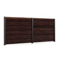 Wooden Fence 07 3D Model