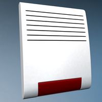 Wireless alarm beacon
