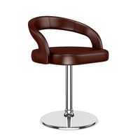 Leather Hocker Chair 3 3D Model