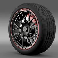 Mercedes AMG C 63 S Edition wheel