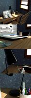 Realistic Study Room