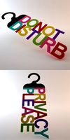 Door Handle Signs