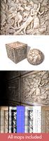 Asian Carved Stone Texture