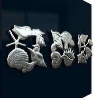 Seashells Triptych Wall Art