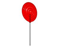 Red big candy lollipop