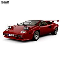 Lamborghini Countach 5000 QV with HQ interior 1985