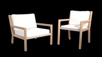 Franck Dining Arm Chair and Franck Lounge Chair