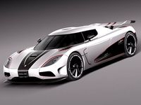 Koenigsegg Agera R 2012 3D Model