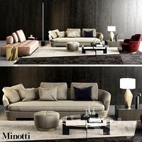 Minotti Grand Jacque sofa