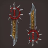 Low Poly Fantasy Sword