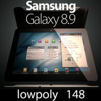 Samsung Galaxy 8.9 Low Poly
