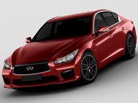 Infiniti Q50S 3D Model