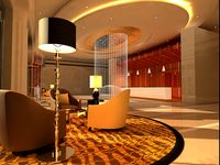 Hotel lobby