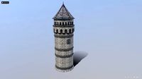 Medieval French Castle Tower
