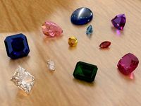 Assorted Gems and stone cuts