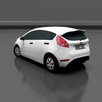Ford Fiesta 2009 3D Model