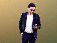 Anselmo 10226 - Standing Business Man