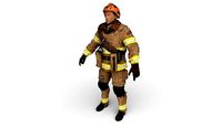 Firefighter character