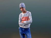 Amal 10216 - Standing Casual Child
